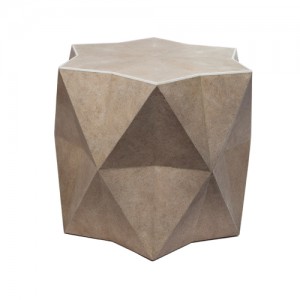 Star side table in shagreen and bone FRONT 6